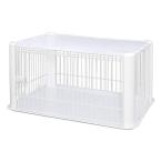 ショッピングアイリスオーヤマ アイリスオーヤマ CLS-1130Y ホワイト ペットサークル(幅113cm) 組立品 メーカー直送