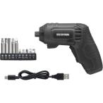 アイリスオーヤマ JM37A-H グレー 充電式マルチドライバー メーカー直送