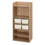 アイリスオーヤマ RUSR-50H ホワイト ラウンドシェルフ ハイタイプ メーカー直送