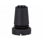 ウェルファン まごころステッキ替えゴム ブラック 19mm 杖先ゴム メーカー直送