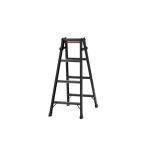 ショッピングブラックレーベル 長谷川工業 RHB-12 ブラックレーベル ステップ幅広兼用脚立 4尺 メーカー直送