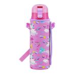 スケーター KSDC4 カバー付き 水筒 ステンレス 保冷専用 キッズ 470ml ユニコーン