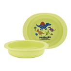 スケーター XP25AG ディノサウルス ピクチャーブック NEW 恐竜 ベビー食器 小皿 (子供用 5ヵ月頃〜 抗菌 プラスチック製 290ml 子供食器 子供 食器)