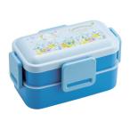 ショッピングランチボックス スケーター PFLW4 シナモロール パステルビビットな水彩花柄 サンリオ 弁当箱 (ふわっと盛れる ランチボックス 2段 600ml 食洗機対応 レンジ対応 日本製)