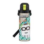 スケーター SDC6N Minecraft 26 水筒 580ml 直飲み ステンレス スポーツボトル マインクラフト 男の子