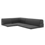 CELLUTANE IMONIA ローソファ ダリアンブラック 日本製 カバーリング フロアソファー 三人掛け A573b-564BK メーカー直送