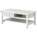 ローテーブル ホワイト 幅90 センターテーブル 北欧 おしゃれ 木製 シンプル かわいい 90cm 白 KILIGS 佐藤産業 メーカー直送