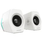 Edifier Hecatege-ming динамик G2000 16W мощность Bluetooth 4.2 полный плита динамик USB/3.5mm RGB с подсветкой белый ( Япония официальный агент товар ) ED-G2000-WH