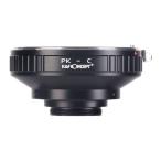 K&amp;F Concept KF-PKC крепление адаптор ( Pentax K крепление линзы - C крепление изменение )