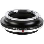 ショッピングLRG K&F Concept KF-LRG マウントアダプター(ライカRマウントレンズ → 富士フイルムGFX Gマウント変換)