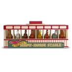 知育玩具 Melissa&Doug 厩舎(きゅうしゃ) horse stable 馬小屋 乗馬 ウマ 馬 玩具 おもちゃ クリスマス ギフト プレゼント メリッサ&ダグ