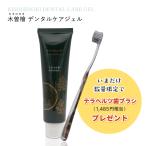 10/13以降順次発送【木曽檜デンタルケアジェル 100g　チューブタイプ】発売記念テラヘルツ歯ブラ