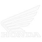 東洋マーク　各種メーカーステッカー　HONDA Wing 大 白 転写　R-319