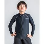 キッズ ラッシュガード 長袖 水着 ジュニア スイムウェア 男の子/ナイキ NIKE 子供用 120-170サイズ UVカット 紫外線対策 水泳/1981916-18【返品不可】