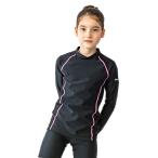  Nike Kids Rush Guard длинный рукав Junior девочка NIKE SWIM GIRLS школьный купальник ребенок ... для плавание одежда 120cm 130cm 140cm /1991064-003[ возвращенние товара не возможно ]