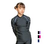  Nike Rush Guard длинный рукав Kids купальный костюм девочка Junior плавание одежда NIKE SWIM GIRLS UV гидро защита 120cm 130cm 140cm 150cm /1991084[ возвращенние товара не возможно ]