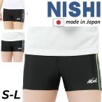ニシ ショートタイツ 陸上競技 メンズ レディース NISHI Ｔ＆Ｆプラクティスタイツ ユニセックス ショート丈 吸汗速乾 スパッツ トラック競技 日本製 /2811A579