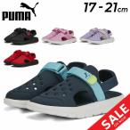 プーマ キッズ スポーツサンダル 17-21cm ジュニア 子供靴/PUMA エボルブ サンダル AC PS/子ども カジュアル 男の子 女の子 サマーシューズ /390692【pu22pd】