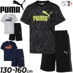 キッズ 半袖Tシャツ ハーフパンツ 上下 男の子 子供服/プーマ PUMA ジュニア 130-160cm 子ども スポーツウェア セットアップ  2点セット 運動 /670528-670530