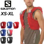サロモン ランニングベスト フラスク付 SALOMON ADV SKIN 12 メンズ レディース ハイドレーションベスト トレイルランニング ランニングバッグ ギア /ADVSKIN12