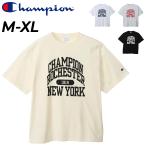 チャンピオン 半袖 Tシャツ メンズ Champion プリントTシャツ カジュアルウエア 男性 トップス アメカジ カレッジ風 半袖シャツ コットンTシャツ /C3-B326