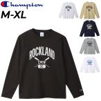 チャンピオン 長袖 Tシャツ メンズ チャンピオン Champion ヘリテイジ プリントTシャツ カレッジ風 アメカジ メンズウェア タウンカジュアル ウエア /C3-B411