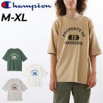 ショッピングチャンピオン チャンピオン 半袖 Tシャツ メンズ Champion フットボールTシャツ 5分袖 カットソー カジュアルウェア カットソー アメカジ アウトドア風 男性 /C3-Z340