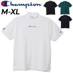 ショッピングウェア チャンピオン 半袖 モックネックシャツ メンズ ゴルフウェア Champion GOLF 男性用 ゴルフシャツ 速乾 抗菌防臭 UVカット 服 メンズウェア /C3-ZG322