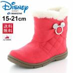 キッズブーツ シューズ ジュニア 女の子 Disney ディズニー ミッキーマウス 子供靴 15-21.0cm 2E幅 ガールズ 秋冬ブーツ 女児 靴 くつ おしゃれ /DN-C1243