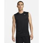 ナイキ ノースリーブシャツ タンクトップ メンズ NIKE Dri-FIT スリーブレス Tシャツ トレーニング スポーツウェア フィットネス ジム ランニング /DX0992-010
