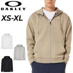 オークリー スウェット パーカー メンズ OAKLEY Foundational Fleece Jacket 1.0 長袖 フーディ フルジップ スエット アウター 吸汗速乾 /FOA408205
