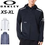 オークリー 長袖 ジャケット ジャージ メンズ OAKLEY フード付き トレーニングジャケット 吸汗速乾 UPF50+ フルジップ アウター ジャージー /FOA408984