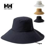 ヘリーハンセン UVハット 帽子 レディース メンズ HELLYHANSEN ビーチフレアハット あご紐 つば広 UPF50+ UVカット はっ水 日差し・紫外線対策 /HC92623