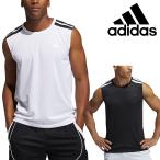 タンクトップ ノースリーブ Tシャツ メンズ アディダス adidas ALL WRLD SL 2.0 バスケットボール スポーツウェア 男性用 スリーブレス トップス/IUK42【取寄】