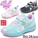 瞬足 レモンパイ ジュニアシューズ 1.5E 幅狭 女の子 シュンソク クリーム 子供靴 19.0-24.5cm 運動靴 通学靴 女児 ガールズ SYUNSOKU CREAM 軽量/LEJ4110