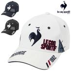 ルコックゴルフ ゴルフ用帽子 メンズ le coq sportif golf BIGロゴキャップ 男性用 ゴルフキャップ ティー差し付き サングラスホルダー付 日差し対策 /LG6SCP00M