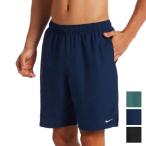 ナイキ メンズ 水着 ショートパンツ NIKE SWIM エッセンシャル 9 ボレーショーツ USサイズ ショーツ型インナーつき 男性用 サーフパンツ /NESSA558【返品不可】