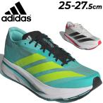 アディダス ランニングシューズ メンズ adidas アディゼロ SL 2｜陸上競技 ローカット 厚底 軽量 メッシュ 通気性 マラソン レース ロング走 /NMQ07