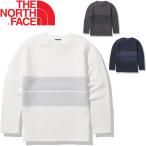 長袖 Tシャツ メンズ レディース ノースフェイス THE NORTH FACE グローブフィットボーダーティー/無縫製 日本製 クルーネック 長袖シャツ アウトドア /NT42160