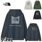  The * North * лицо длинный рукав Parker мужской женский THE NORTH FACE задний квадратное Logo f-til тянуть over задний принт парка /NT62533