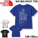 キッズ 半袖 Tシャツ ジュニア 子供服 130-150cm 男の子 女の子/ノースフェイス THE NORTH FACE S/Sビッグルートティー/アウトドア カジュアル ウェア /NTJ32027