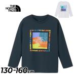 ザ・ノース・フェイス 長袖 Tシャツ キッズ ジュニア THE NORTH FACE 130-160cm 子供服 ロンT プリントT 子ども アウトドアウェア コットンT /NTJ82570