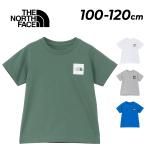  The * North * лицо baby одежда короткий рукав футболка THE NORTH FACEto гонг - маленький квадратное Logo чай 100-120cm детская одежда ребенок одежда принт T /NTT32532