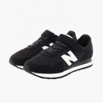 ショッピングニューバランス キッズ ニューバランス キッズシューズ スニーカー Newbalance 323 子供靴 17-21.5cm ローカット ゴム紐 面ファスナー ベルトタイプ カジュアルシューズ /PV323-BK