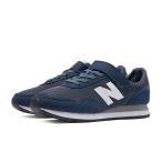 ショッピングニューバランス キッズ ニューバランス キッズシューズ スニーカー Newbalance 323 子供靴 17-21.5cm ローカット ゴム紐 面ファスナー ベルトタイプ カジュアルシューズ /PV323-NV