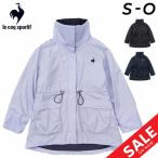ショッピングルコック ルコック ハーフコート レディース lecoq sportif ウィンドブレーカー 裏地あり アウター はっ水 防風 保温 フルジップ 無地 防寒コート 女性用 QMWWJK05