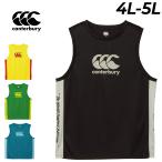 カンタベリー ノースリーブシャツ メンズ レディース 4L 5L タンクトップ 大きいサイズ canterbury スリーブレス TWTAティー ビッグサイズ /RGM32653B