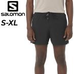  Salomon бег брюки внутренний Brief имеется мужской SALOMON SHAKEout CORE 5 дюймовый легкий "дышит" стрейч шорты короткий хлеб /SHKCSHTS5M