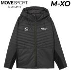 デサント ムーブスポーツ 中綿ジャケット メンズ DESCENTE MOVESPORT ACTIVE SUITS THERMO ハイブリッドフーディー 防風 保温 吸収発熱 /ST5FJK70M