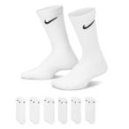 ナイキ 靴下 6足組 子ども用 21-25cm NIKE 6P YA エブリデイ クッション クルーソックス 6足セット ジュニア キッズソックス 子供 スポーツソックス /SX6910-100